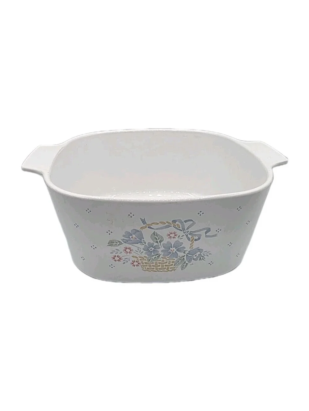 Corning Ware Country Cornflower A-3-B Vintage 3 L Casserole Dish No Lid 70s